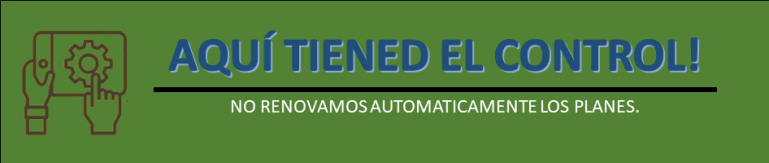 aqui tiened  el control 